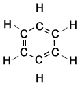 Fully Displayed Formula of Benzene